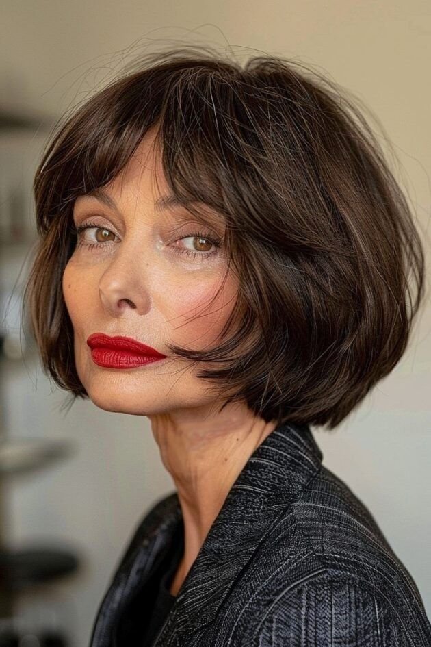 Elegant Classic Bob for Women Over 50