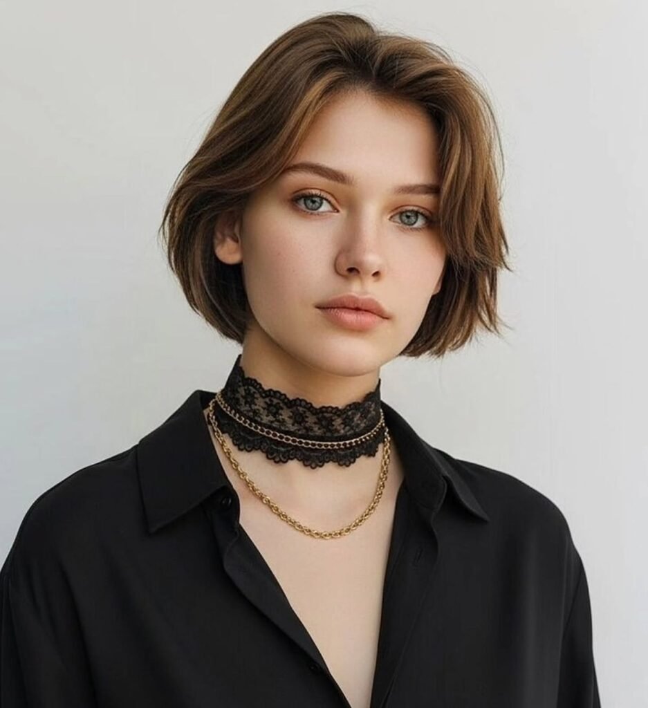 Modern Structured French Bob