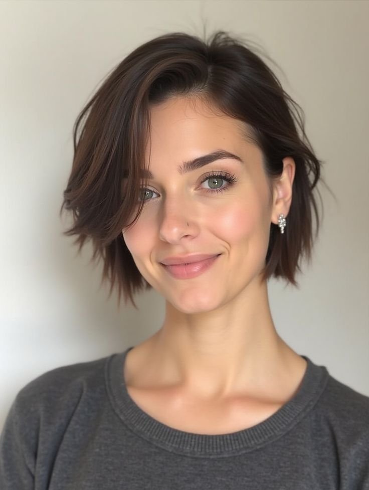 Asymmetrical Side-Swept Volume Bob