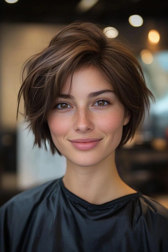 Textured Short Pixie Bob