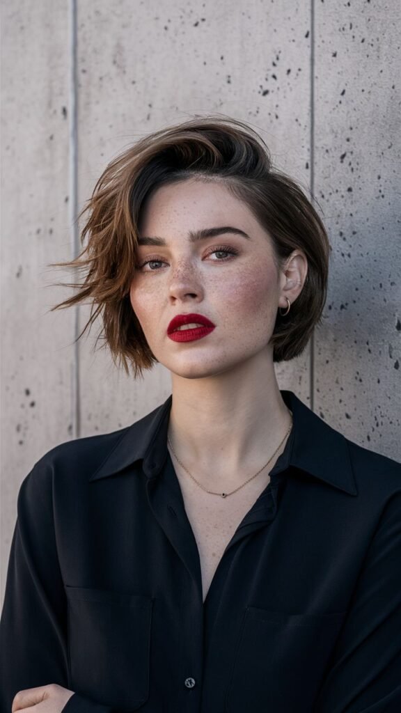 Textured Short Pixie Bob