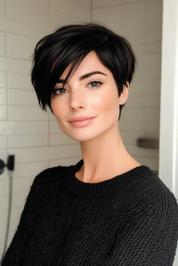 Natural Textured Short Hair
