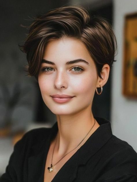 Short Textured Bob Cut
