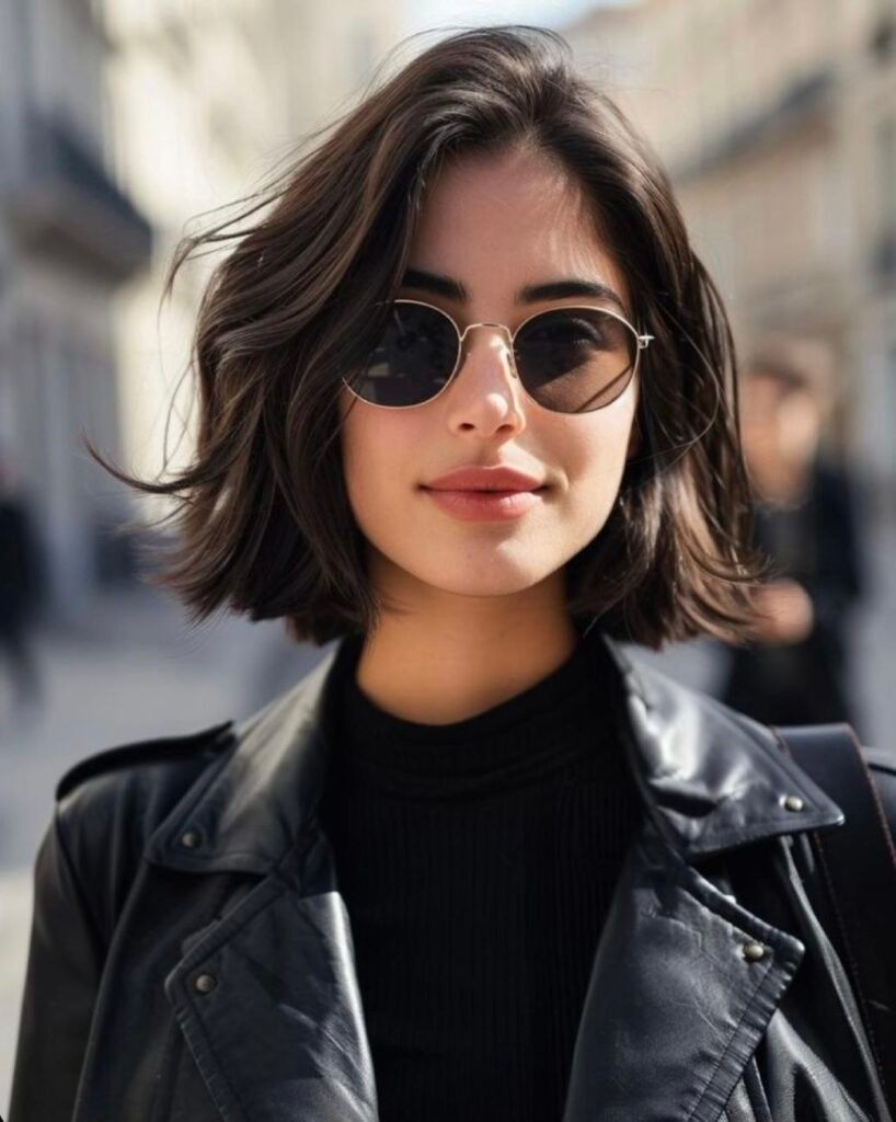Modern Short Bob with Effortless Volume