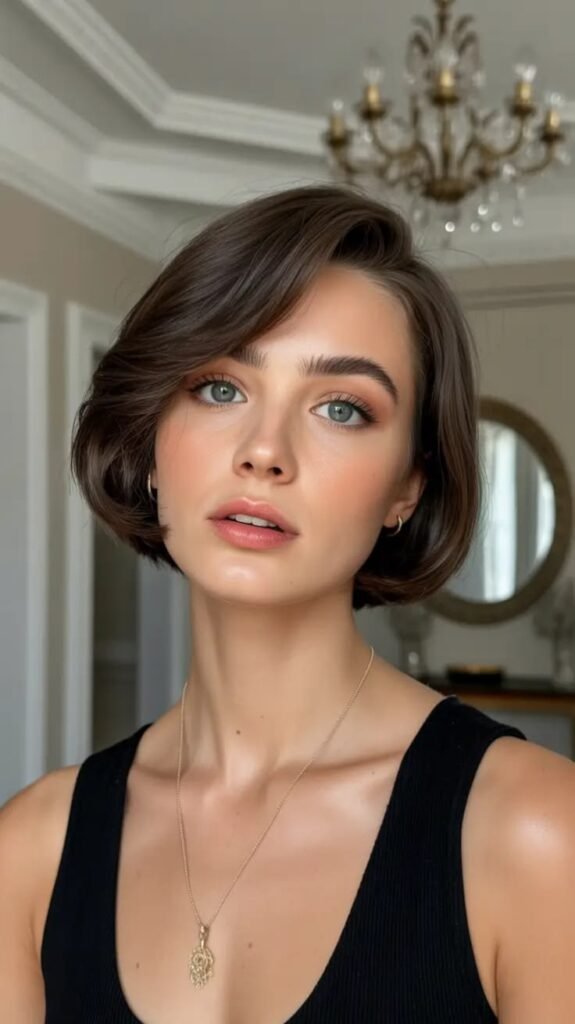 Voluminous Blonde Bob