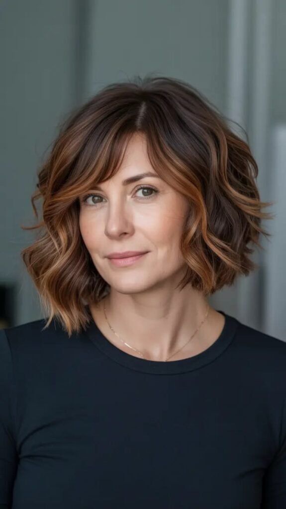 Effortless Wavy Bob
