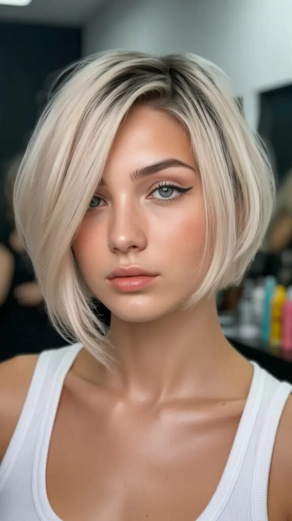 Soft Wavy Bob with Natural Movement
