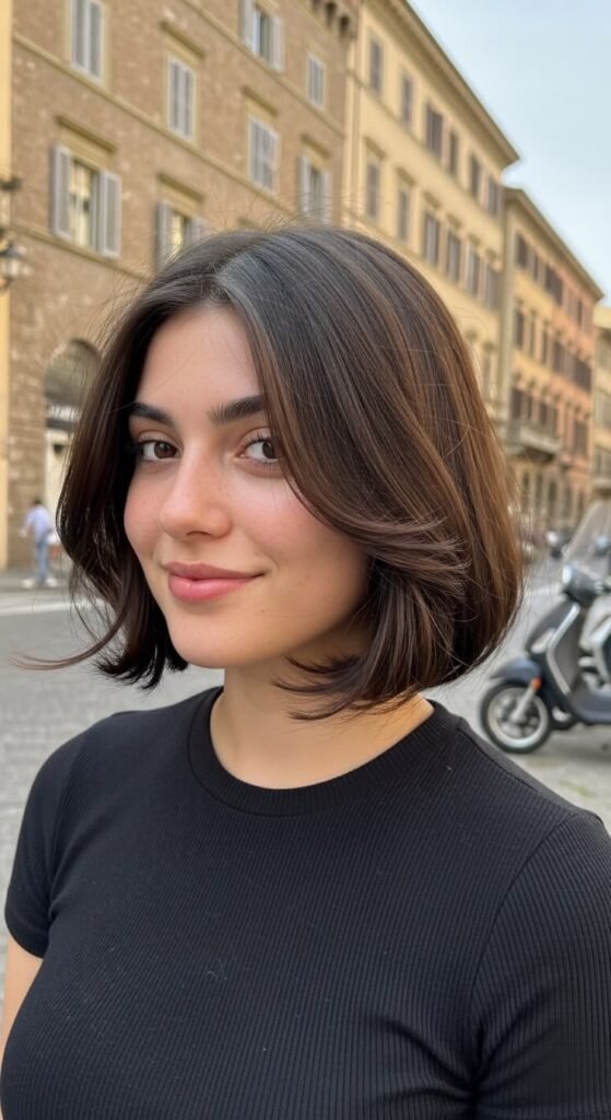 Soft Natural Short Bob