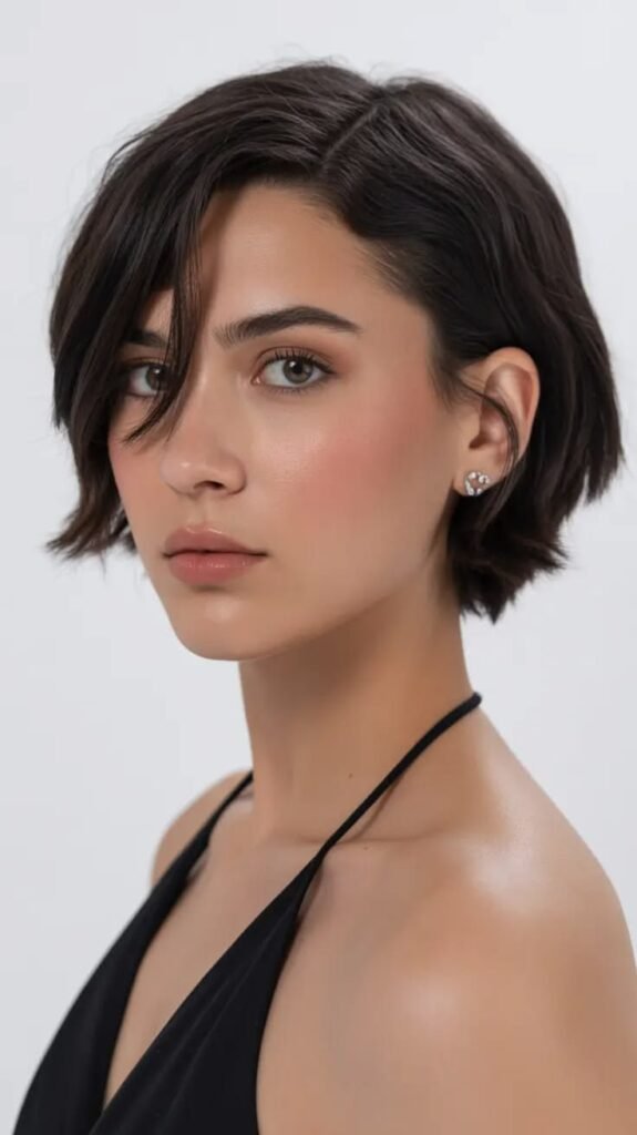 Modern Asymmetrical Pixie Bob