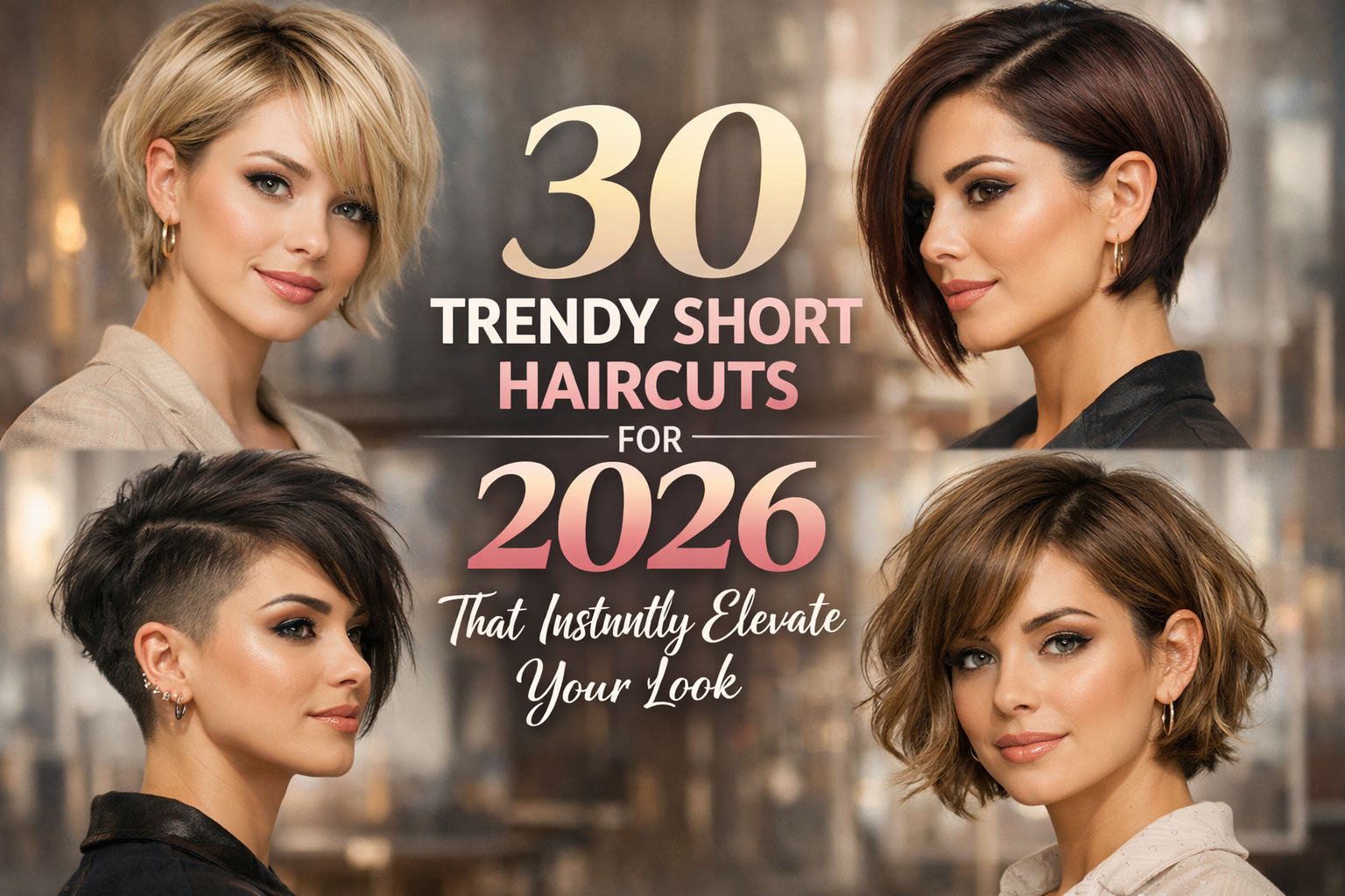 Trendy Short Haircuts for 2026