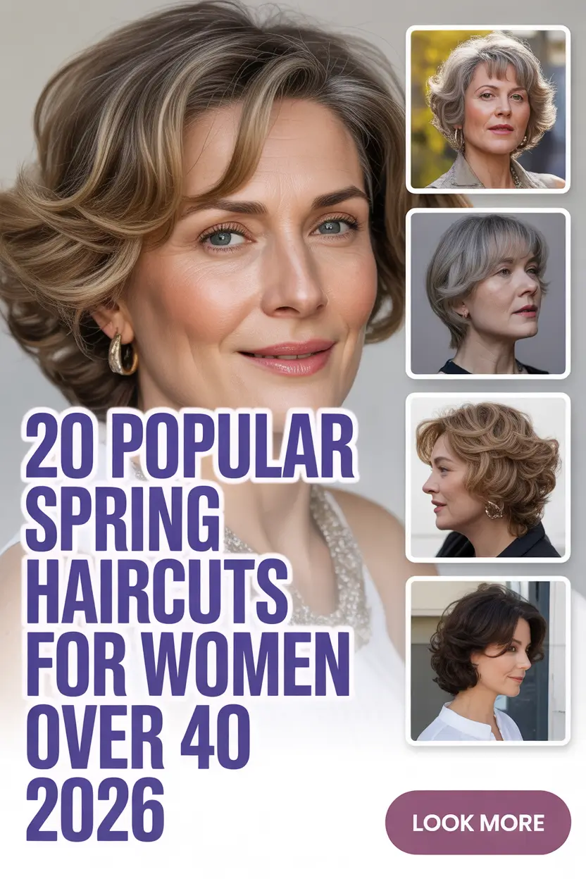 Spring Hairstyles, Women Over 40, Current Hair Trends, Chic Styles