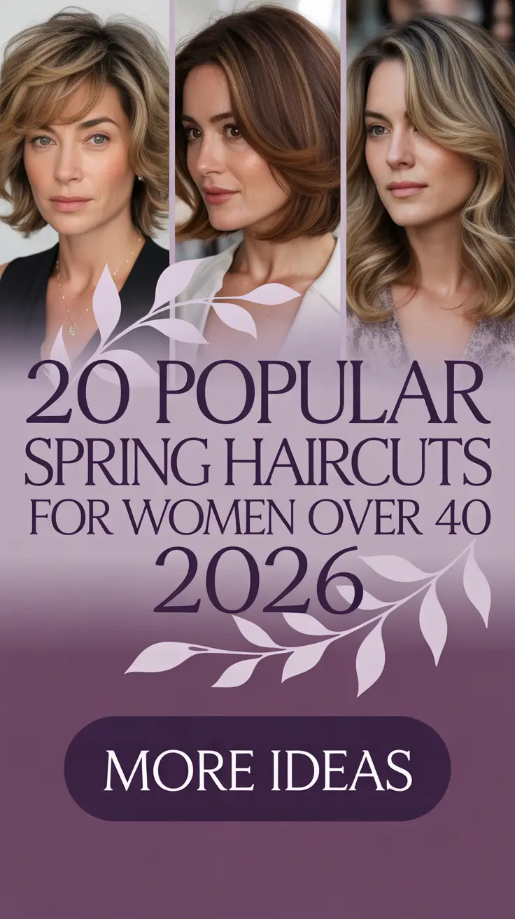 Spring Hairstyles, Women Over 40, Current Hair Trends, Chic Styles