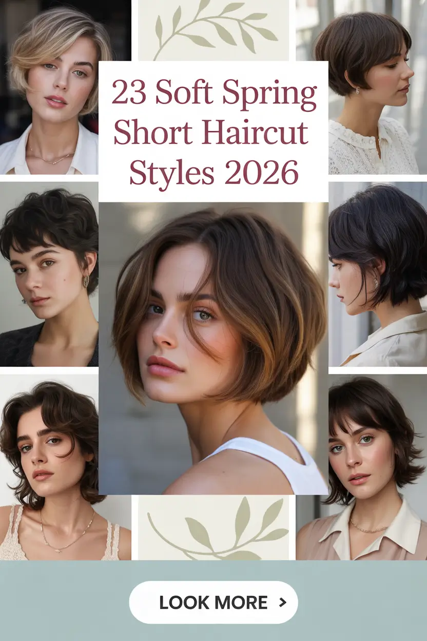 Spring, Short Hairstyle, Trends