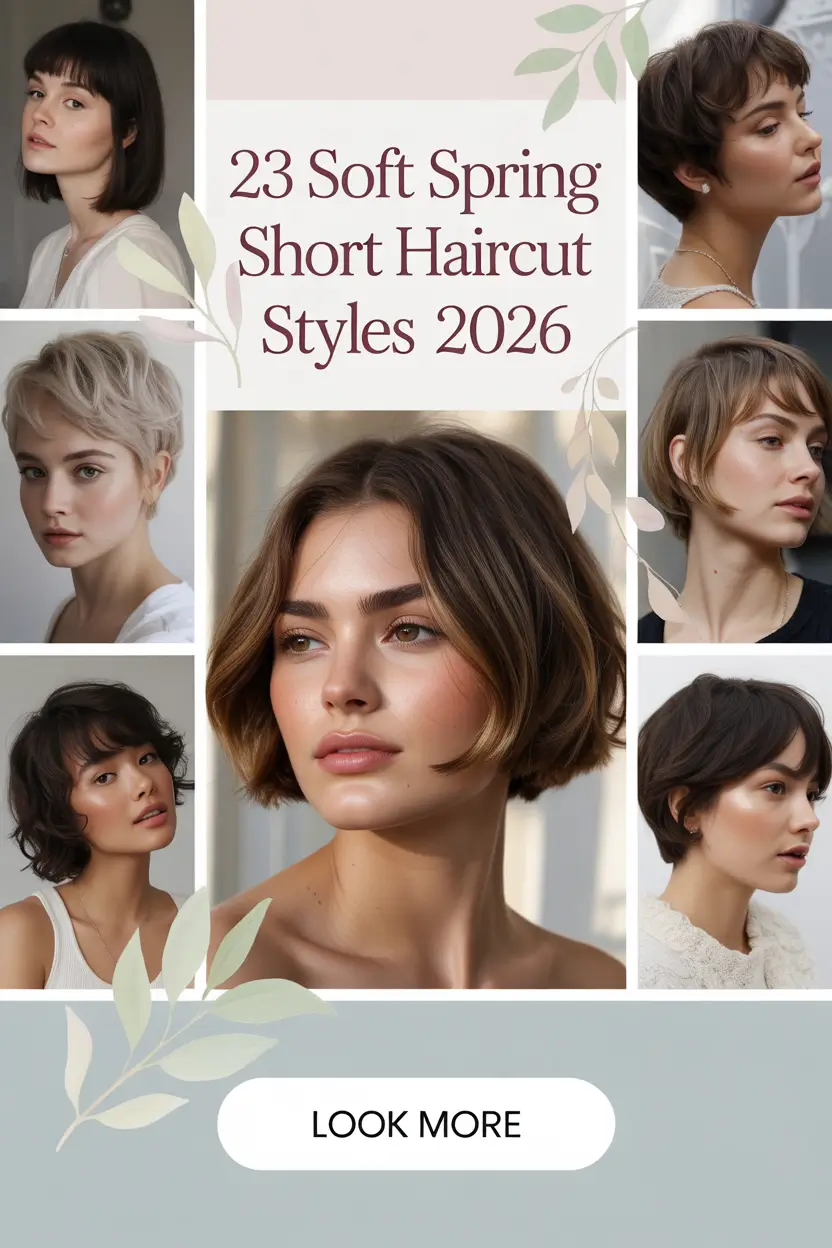 Spring, Short Hairstyle, Trends