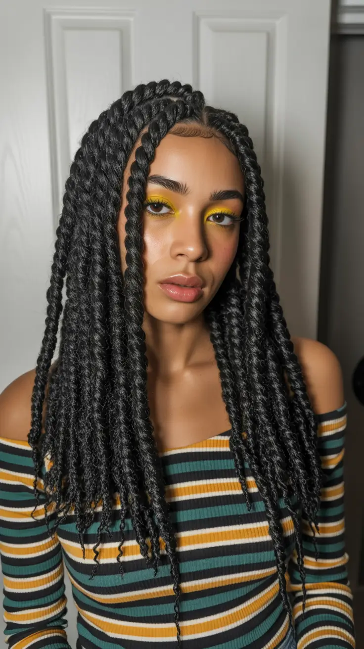 Spring Braids, Trendy, Protective