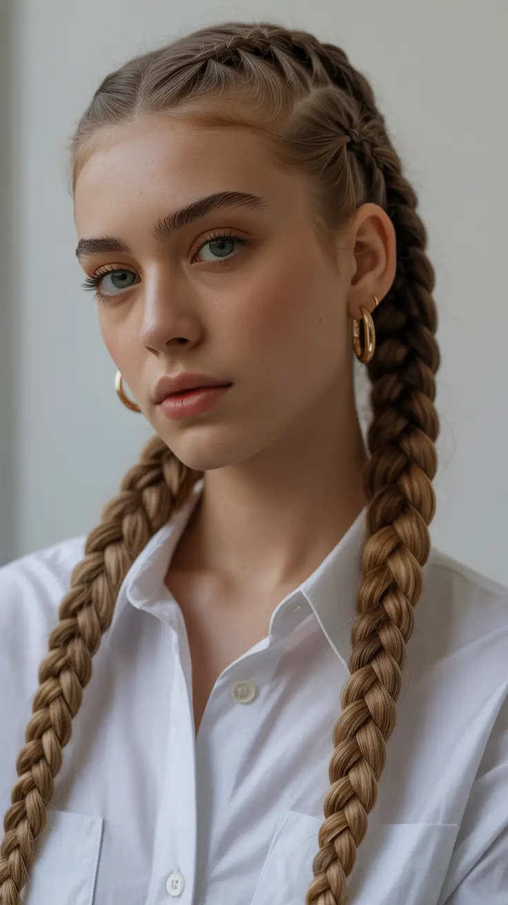 Spring Braids, Trendy, Protective