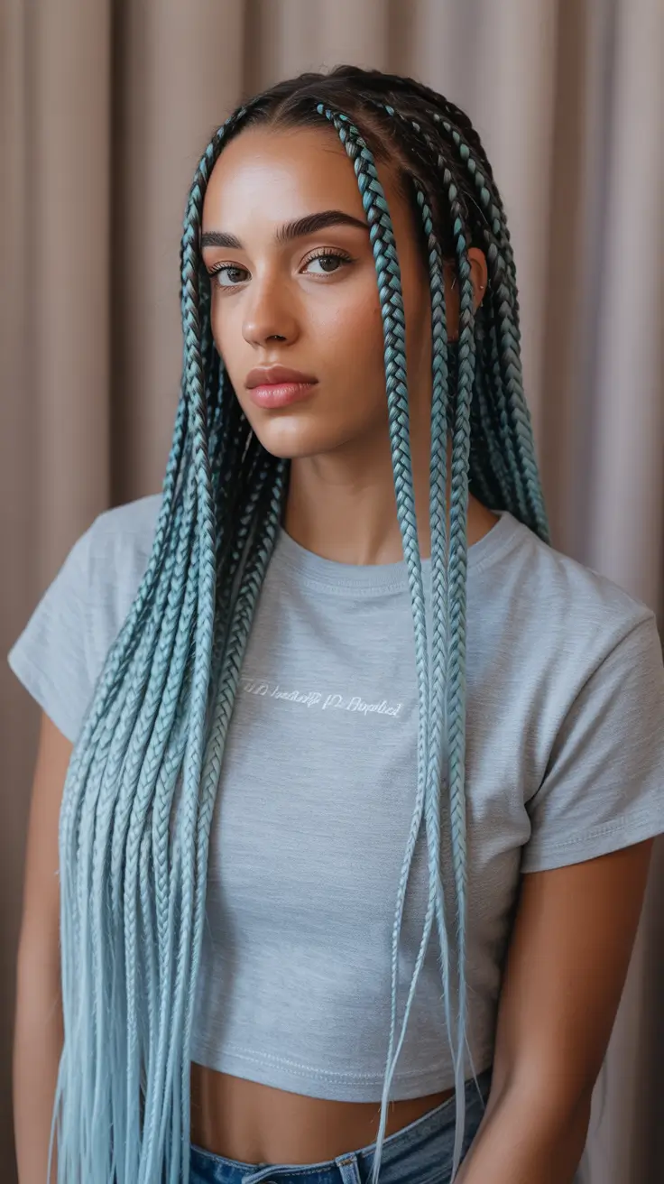 Spring Braids, Trendy, Protective