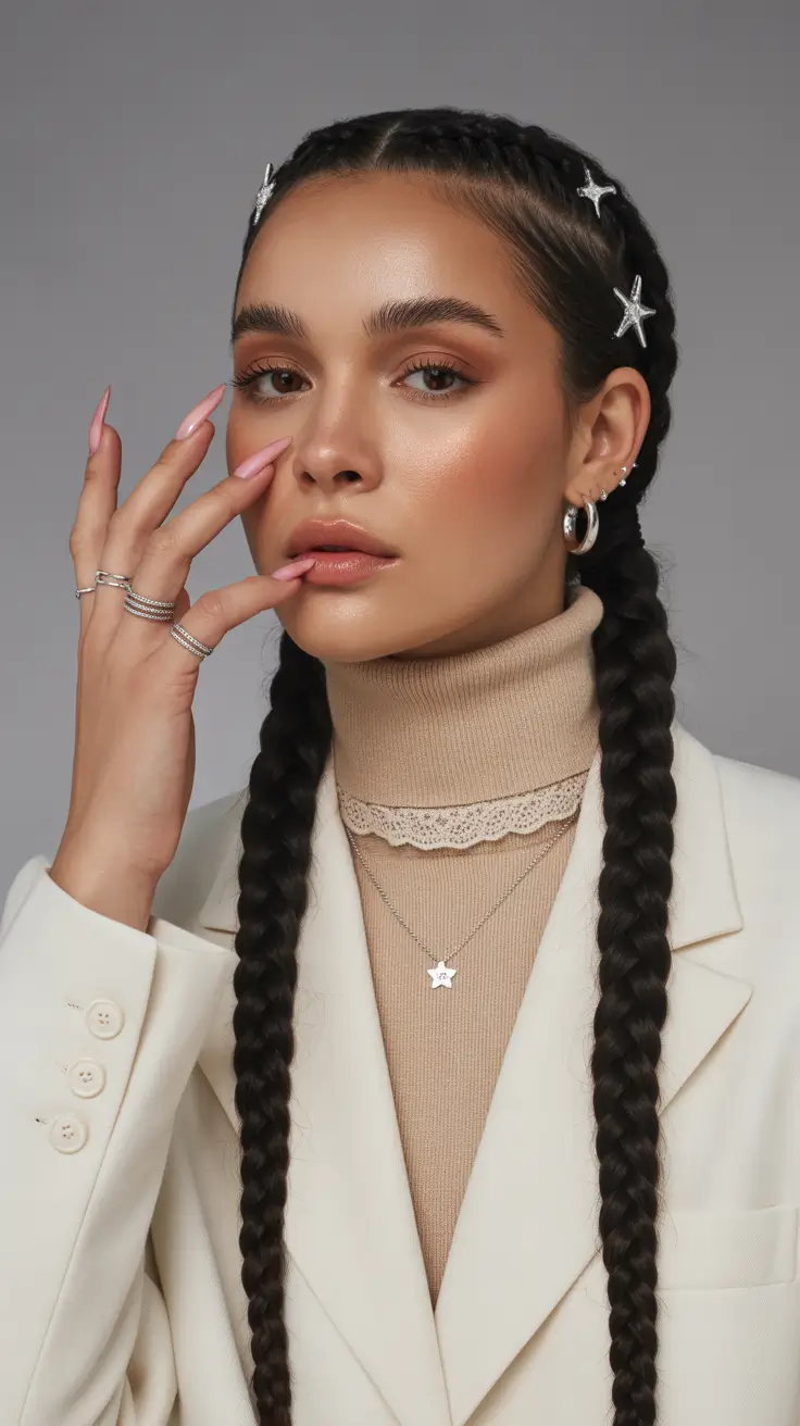 Spring Braids, Trendy, Protective