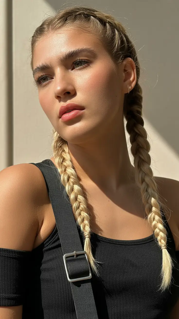 Spring Braids, Trendy, Protective