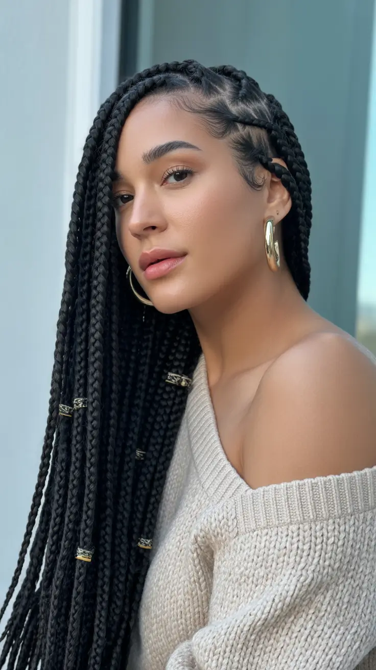 Spring Braids, Trendy, Protective