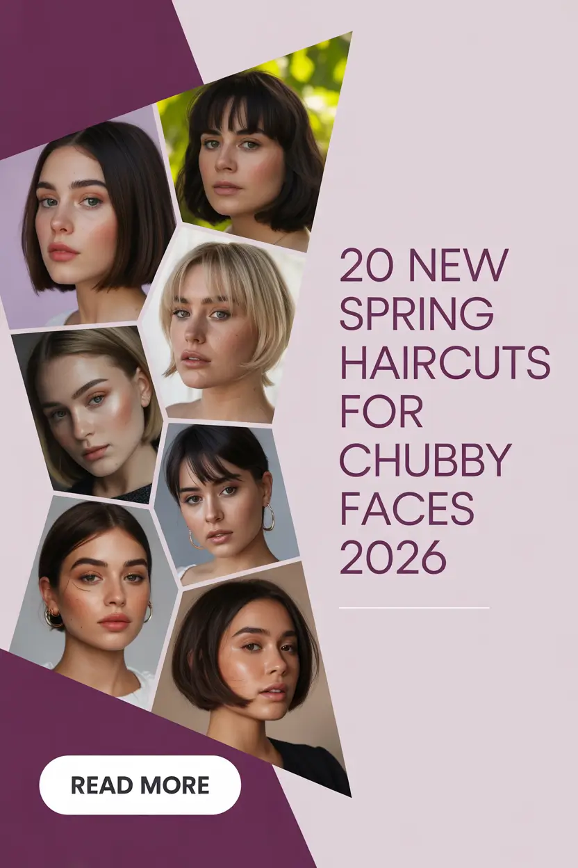 Spring Hairstyles, Round Faces