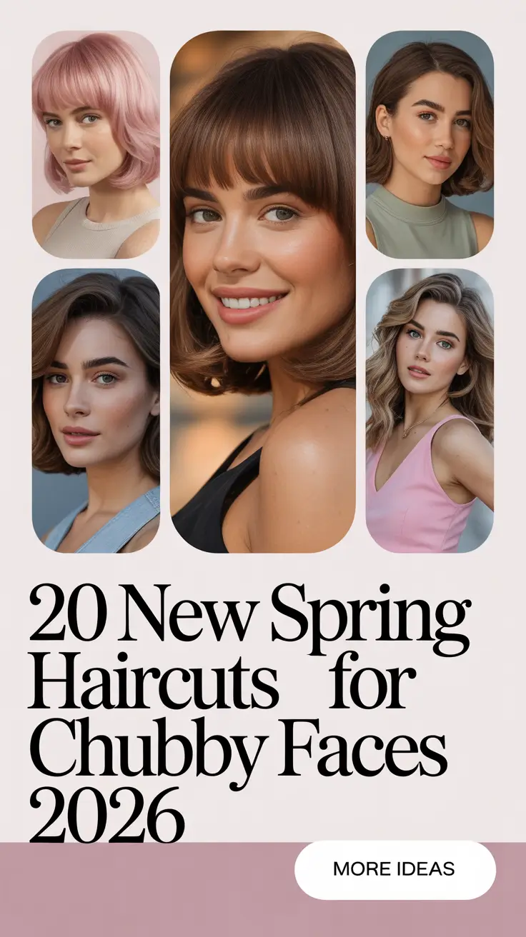 Spring Hairstyles, Round Faces