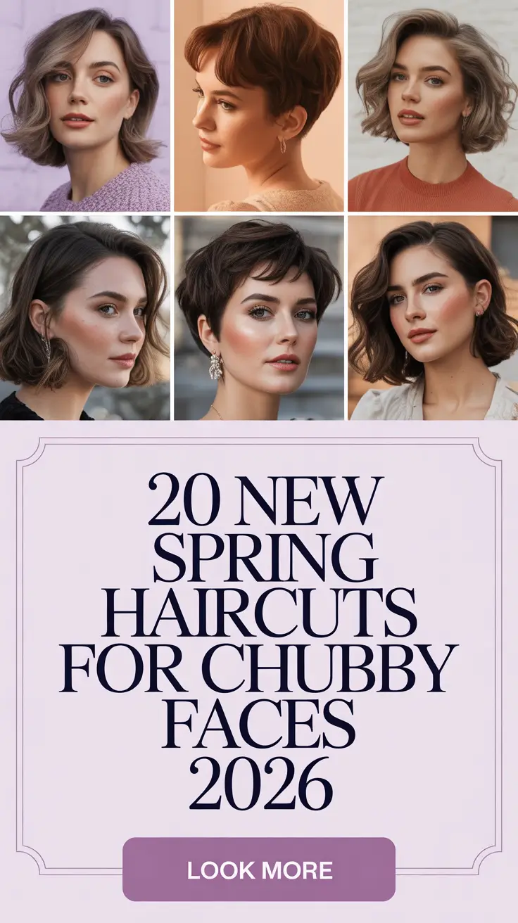 Spring Hairstyles, Round Faces