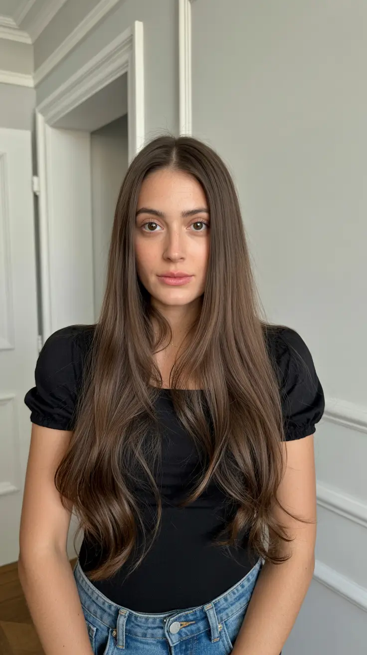 Trendy Brown Hair Color