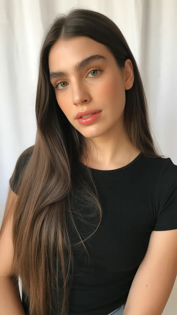 Trendy Brown Hair Color