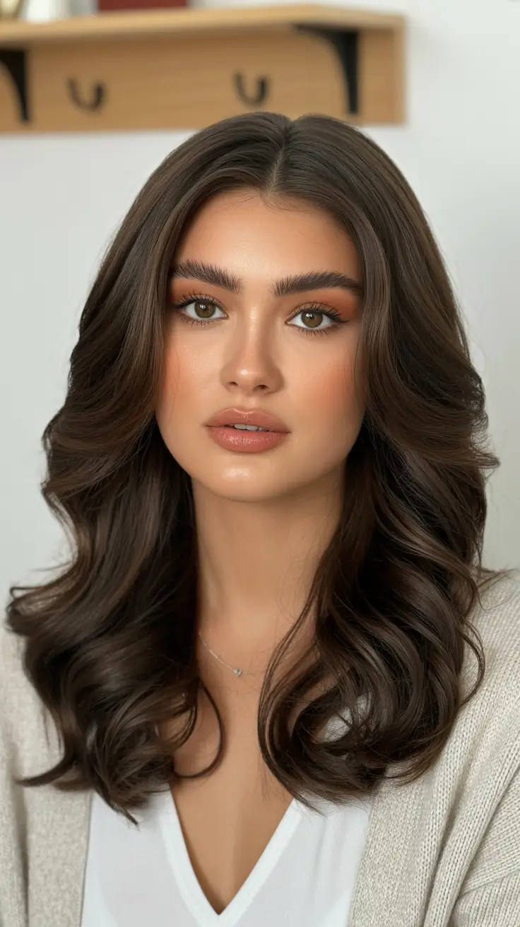 Trendy Brown Hair Color