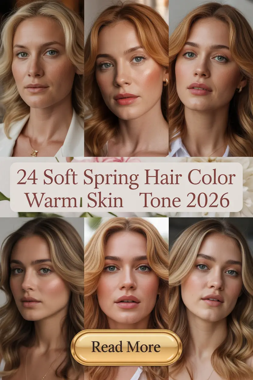 Hair Color, Warm Skin Tones