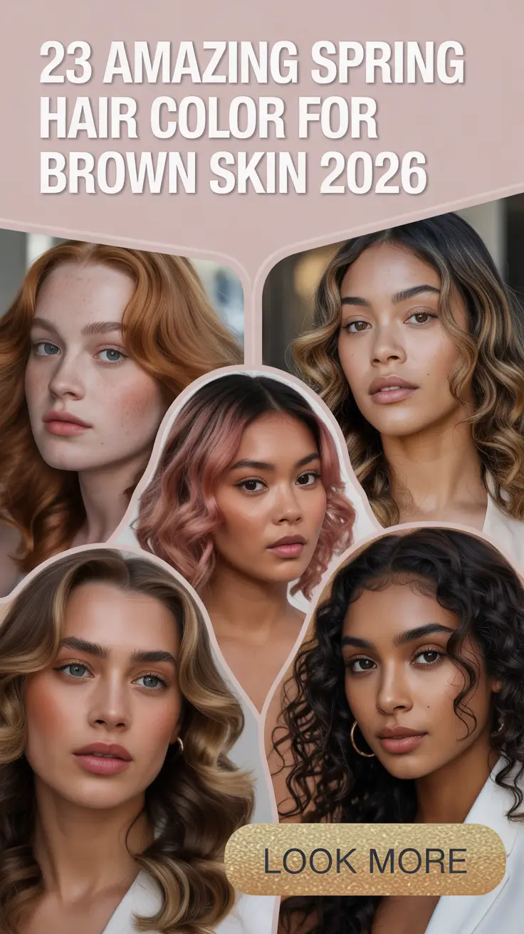 Spring, Hair Color, Brown Skin