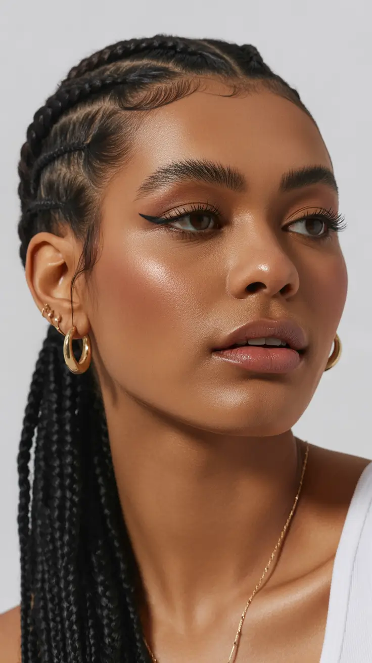 Spring, Hair Color, Brown Skin