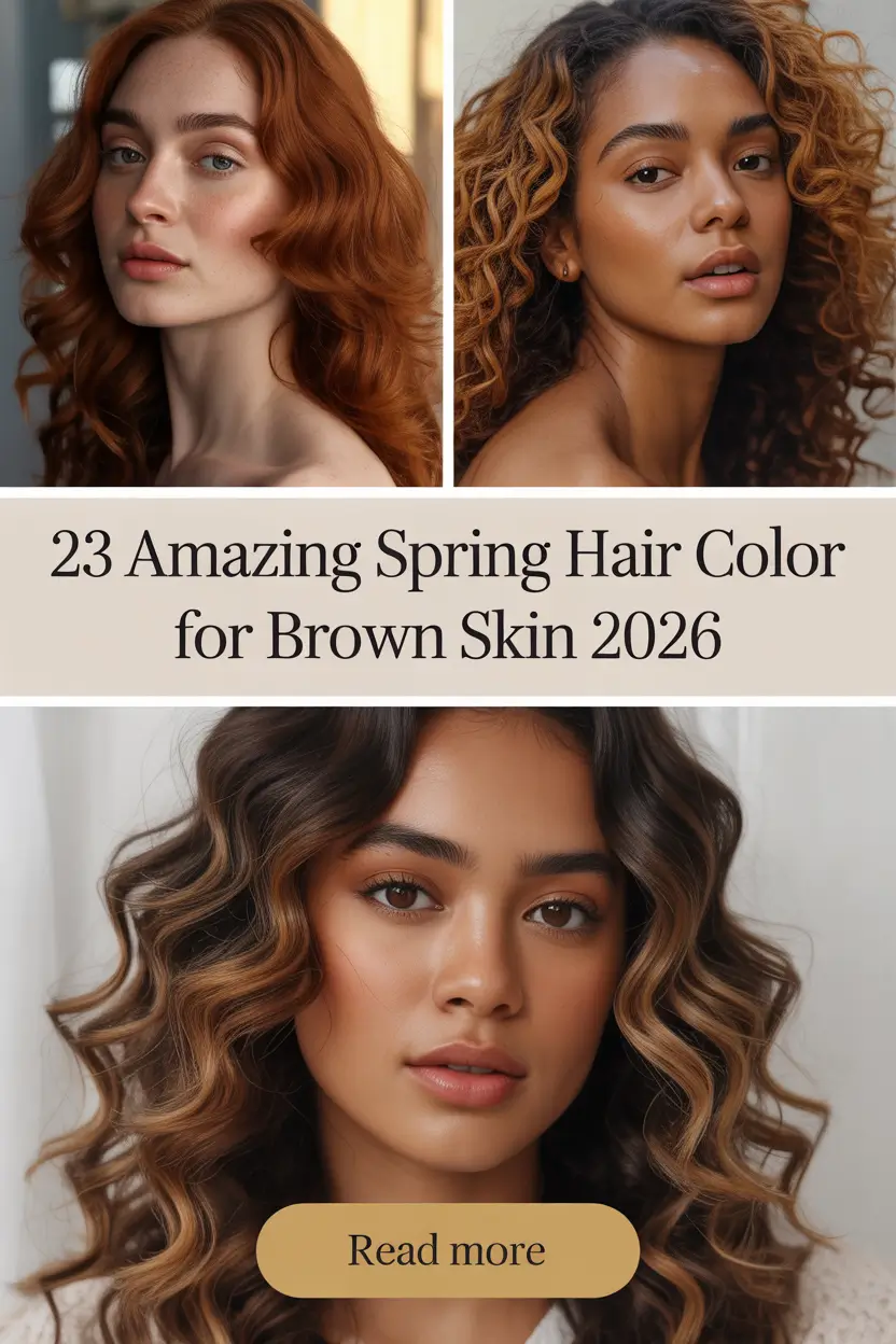 Spring, Hair Color, Brown Skin
