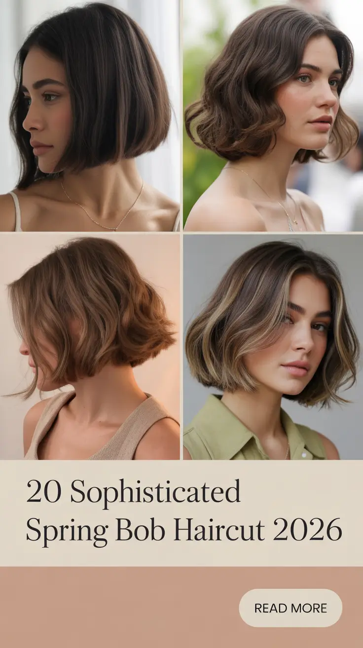 Elegant, Bob, Hairstyles