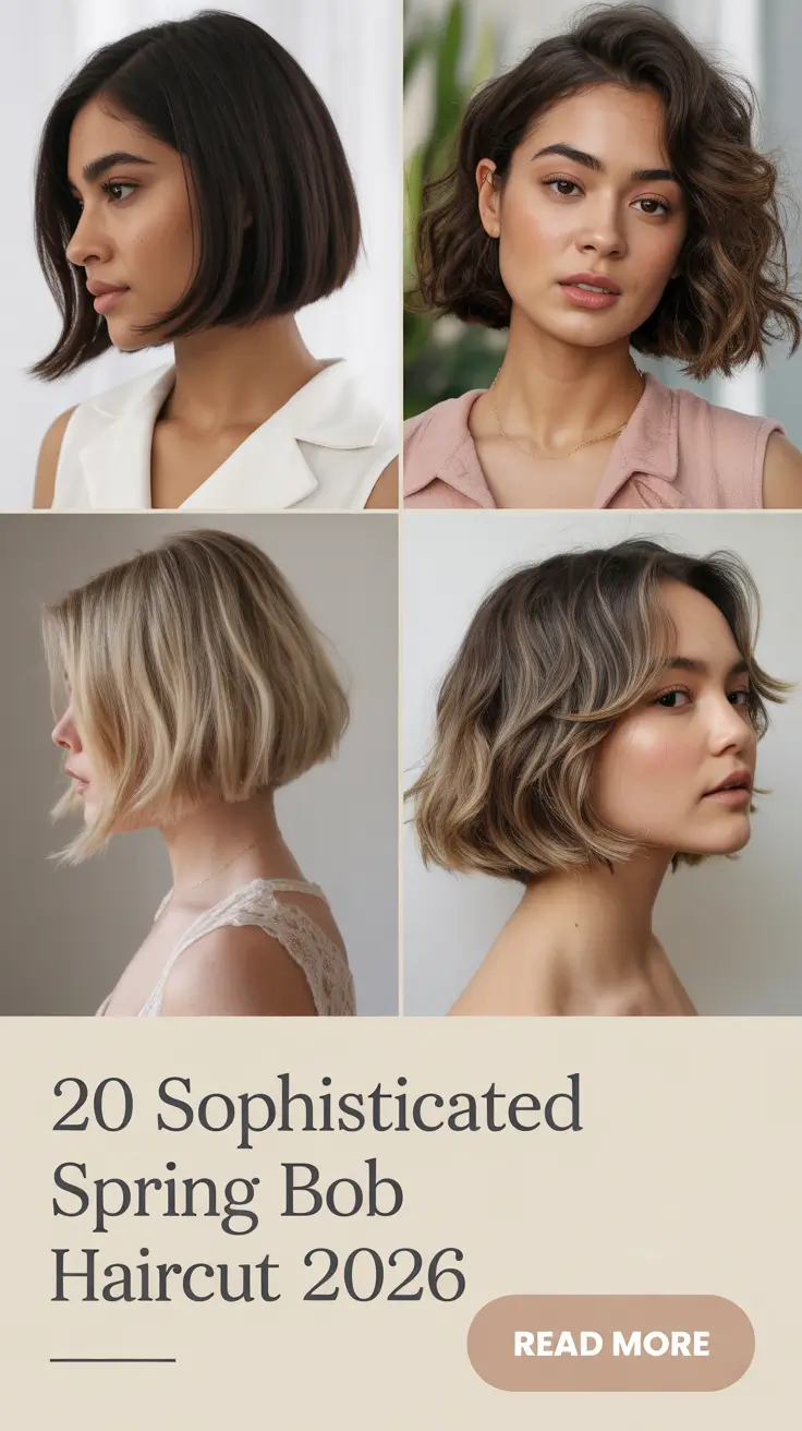 Elegant, Bob, Hairstyles