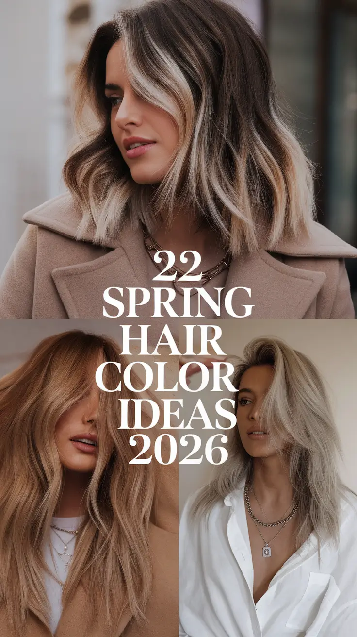 Spring Hair Color, Vibrant Shades