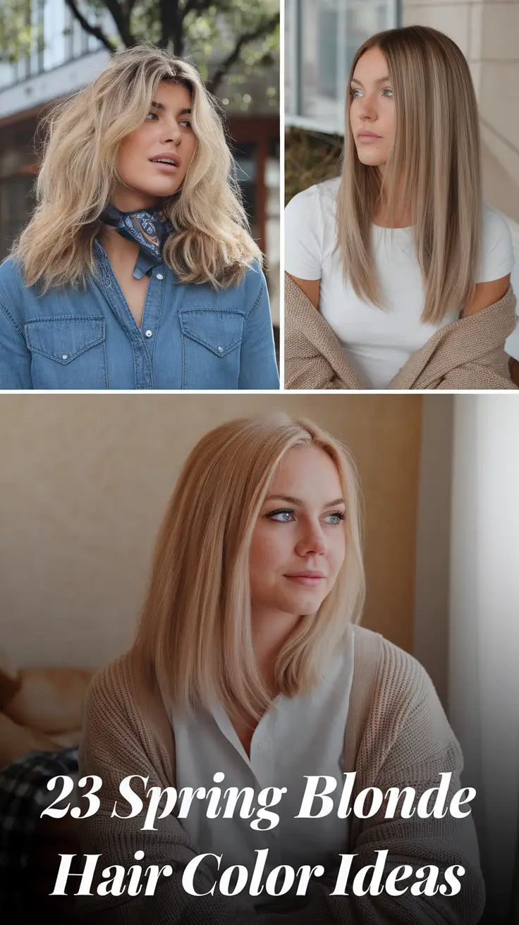 Spring, Blonde, Hair Color