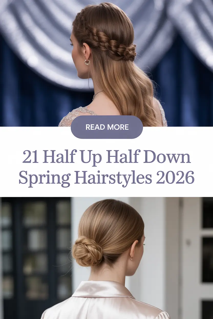 Spring 2026, Hairstyle Trends, Half Up Half Down, Women, Long Hair, Medium Hair, Curly Hair