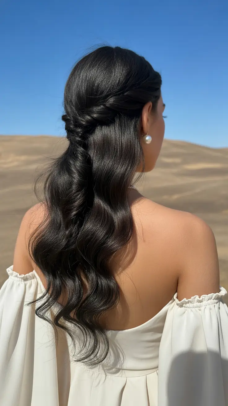 Spring 2026, Hairstyle Trends, Half Up Half Down, Women, Long Hair, Medium Hair, Curly Hair Spring 2026, Hairstyle Trends, Half Up Half Down, Women, Long Hair, Medium Hair, Curly Hair