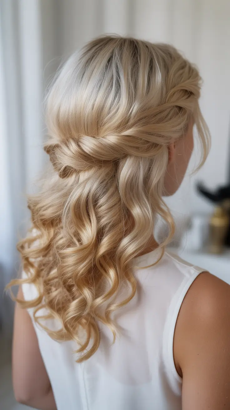 Spring 2026, Hairstyle Trends, Half Up Half Down, Women, Long Hair, Medium Hair, Curly Hair Spring 2026, Hairstyle Trends, Half Up Half Down, Women, Long Hair, Medium Hair, Curly Hair