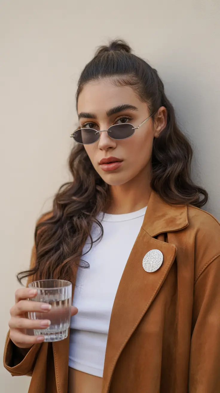 Spring 2026, Hairstyle Trends, Half Up Half Down, Women, Long Hair, Medium Hair, Curly Hair Spring 2026, Hairstyle Trends, Half Up Half Down, Women, Long Hair, Medium Hair, Curly Hair