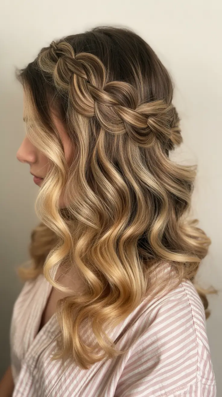 Spring 2026, Hairstyle Trends, Half Up Half Down, Women, Long Hair, Medium Hair, Curly Hair Spring 2026, Hairstyle Trends, Half Up Half Down, Women, Long Hair, Medium Hair, Curly Hair