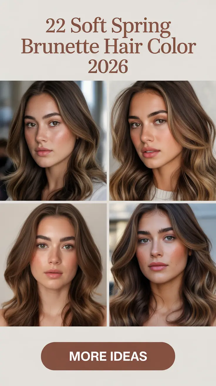 Spring 2026, Brunette, Balayage Spring 2026, Brunette, Balayage