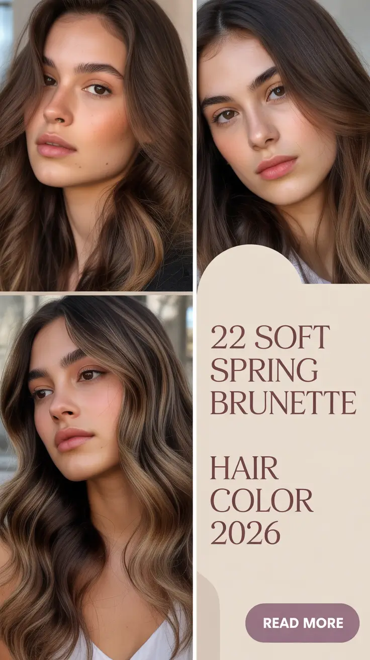 Spring 2026, Brunette, Balayage Spring 2026, Brunette, Balayage