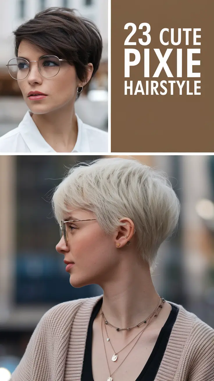 Chic Pixie Haircut