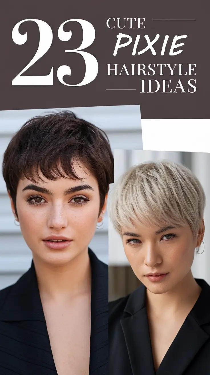 Chic Pixie Haircut