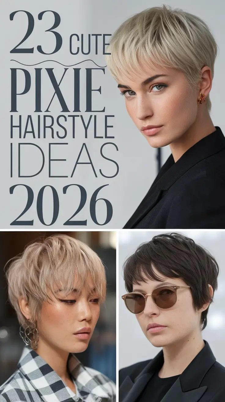 Chic Pixie Haircut