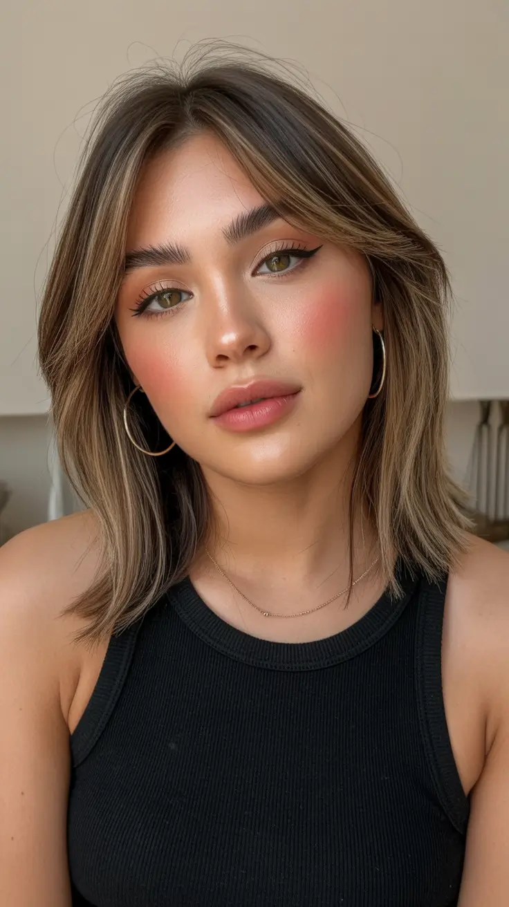 Stylish Haircuts, Round Faces