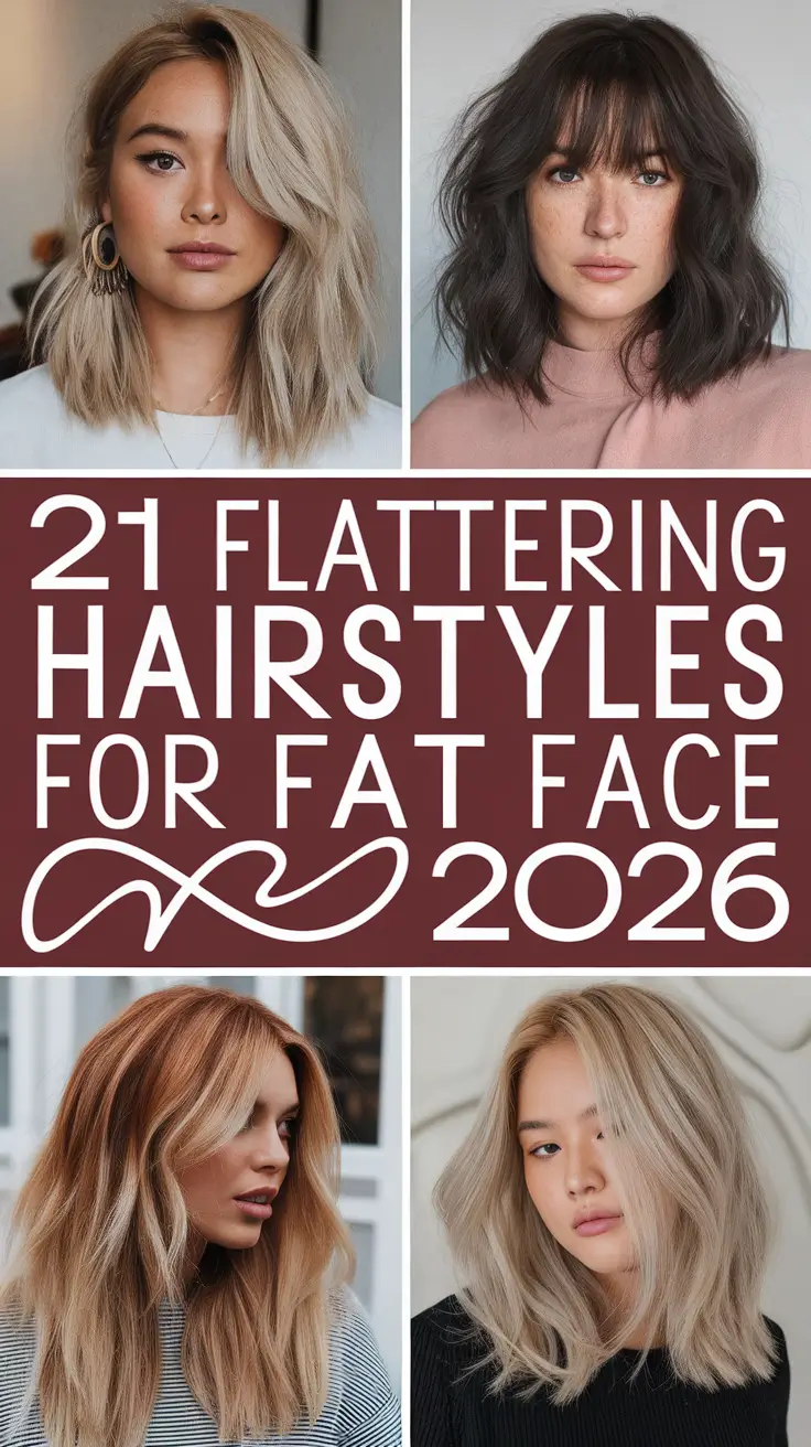 Stylish Haircuts, Round Faces